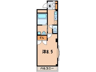 メゾンドソワの物件間取画像